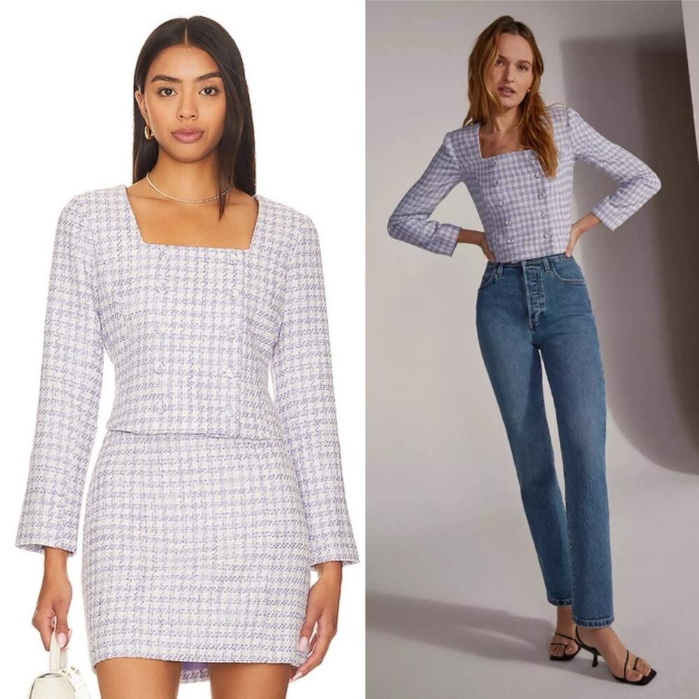 Favorite Daughter The Dasha Top in Lilac 12